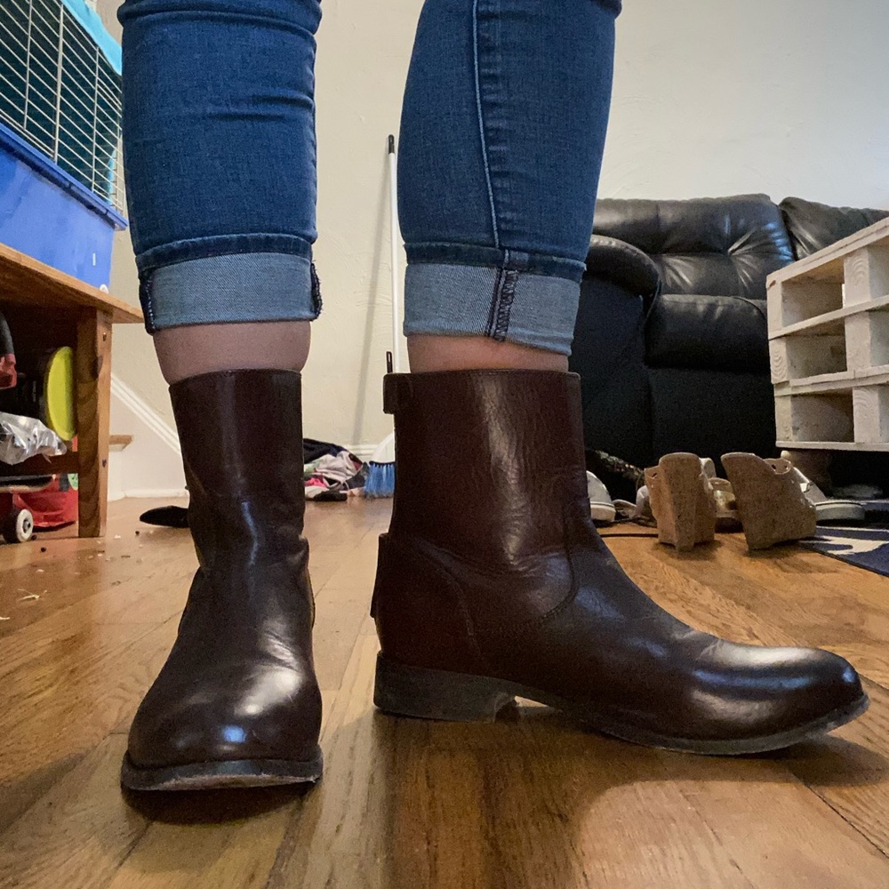 Frye leather boots